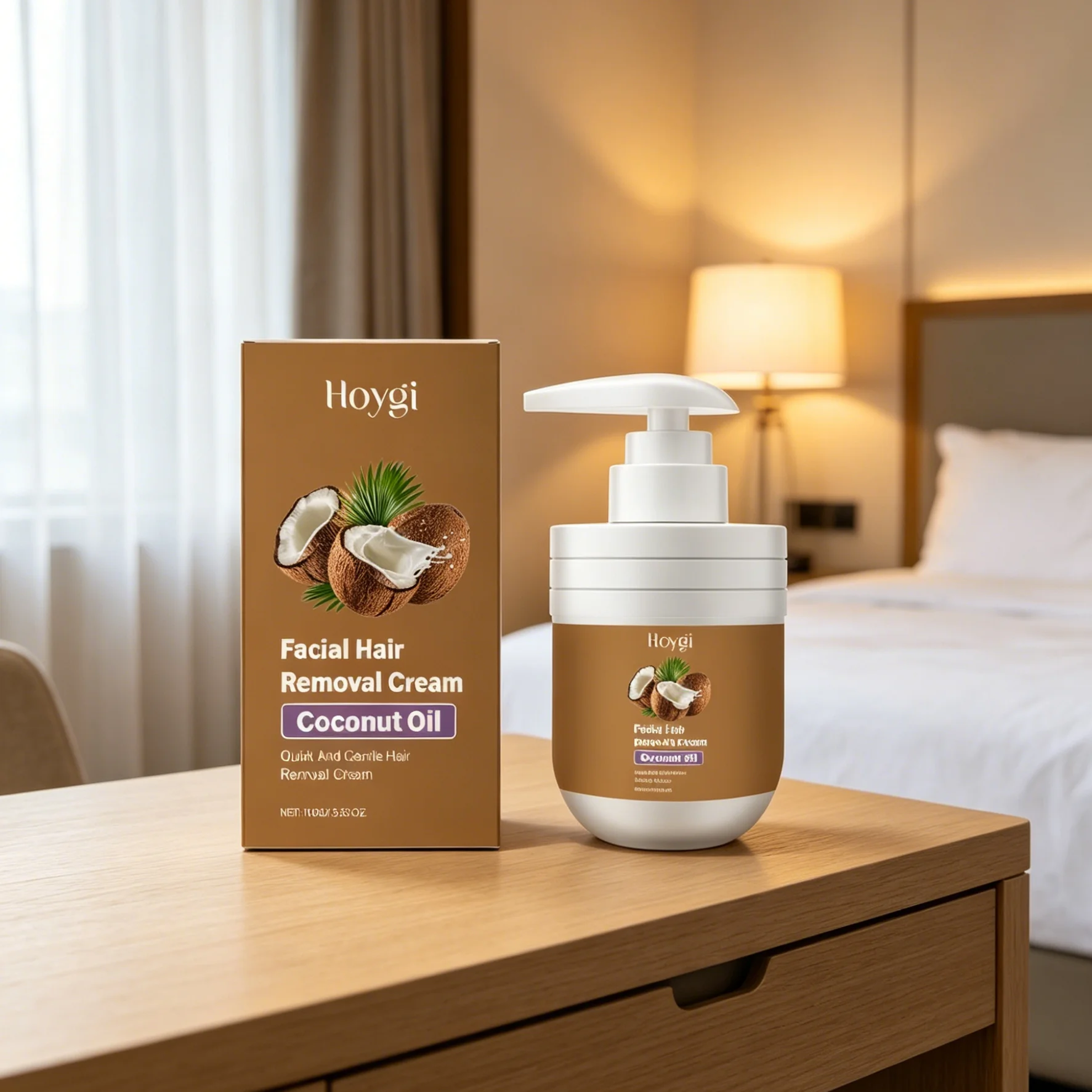 Hoygi Facial Hair Removal Cream for Sensitive Skin Care Upper Lip
