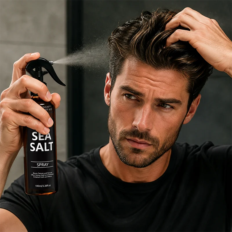 Semprotan Penata Rambut Garam  - Hair Care Wavy Hair ulasan dan harga