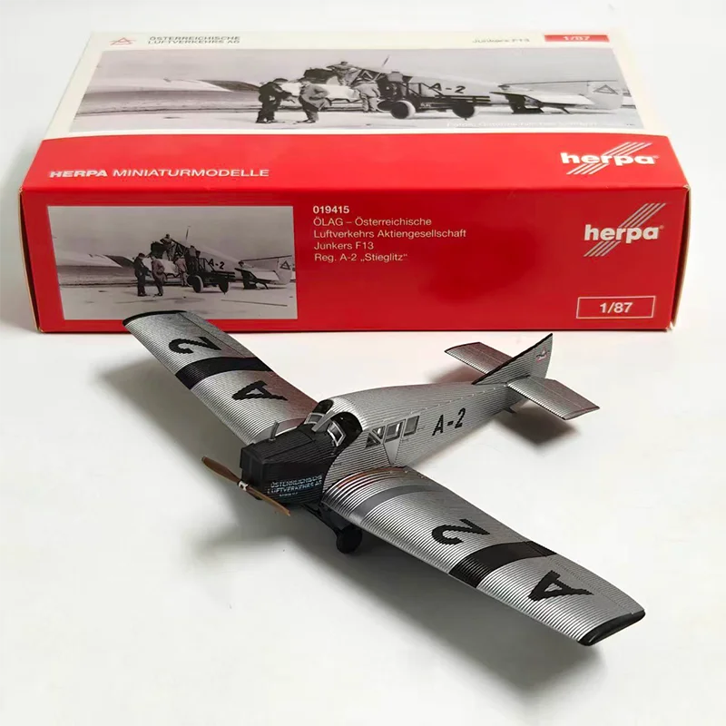 

Herpa 1:87 Scale Junkers F13 019415/019354-001 Airplane model Holiday Collection & Gift & Souvenir Display Toy