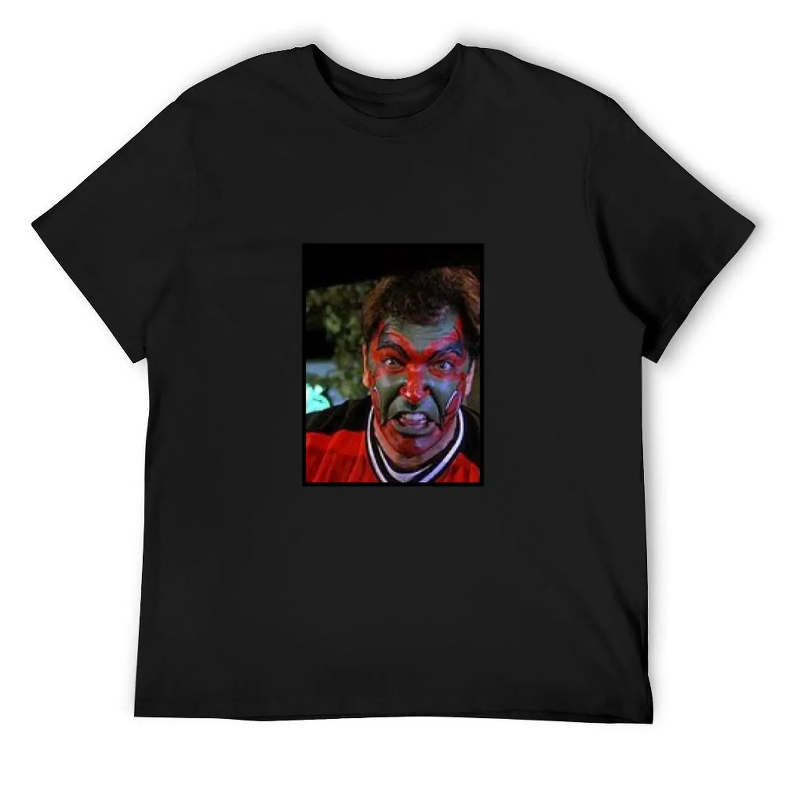 

David Puddy Facepaint T-Shirt blacks plus size clothes tshirts personalised designer t shirt men