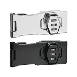 Mechanical Password Lock Household Password Lock Rotary Hasp Locks Keyless for Garden Interior Mailbox Bathroom Pet Doors