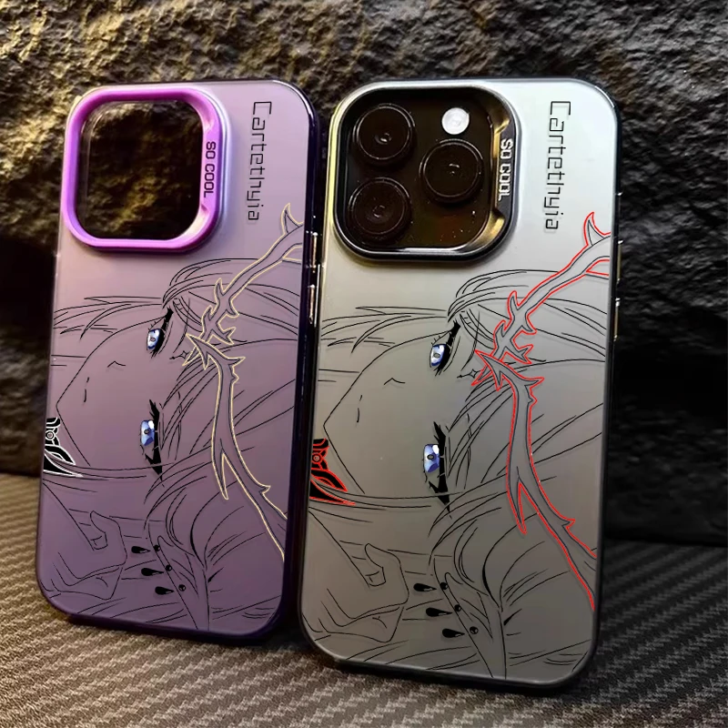 Cartethyia Anime IMD Case for Samsung Galaxy A17 A16 A06 A07 A35 A25 A05 A05S A54 A55 A15 A34 A24 A14 A73 A53 A33 A13 A52 A32