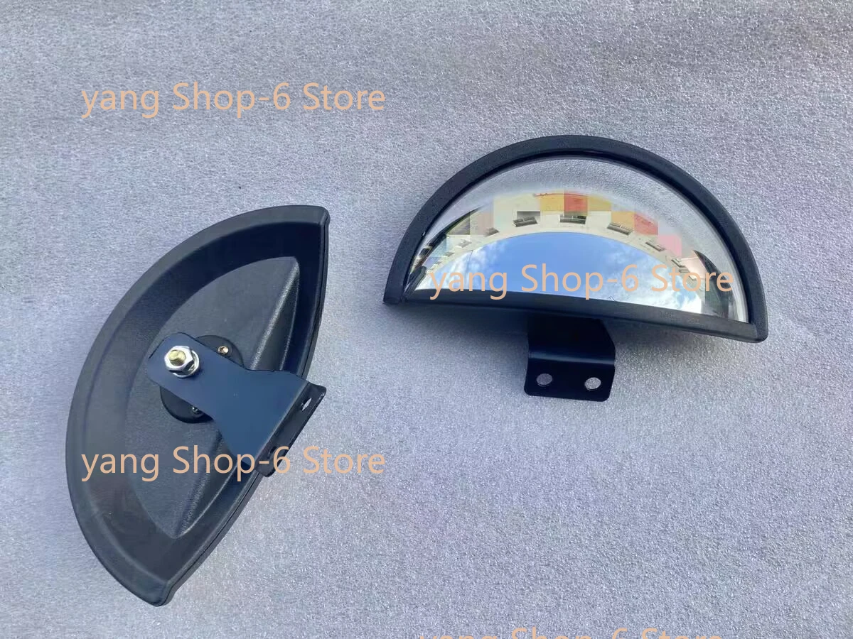 1Pc for Forklift cab wide-angle rearview reflective reverse  convex  triangular mirror