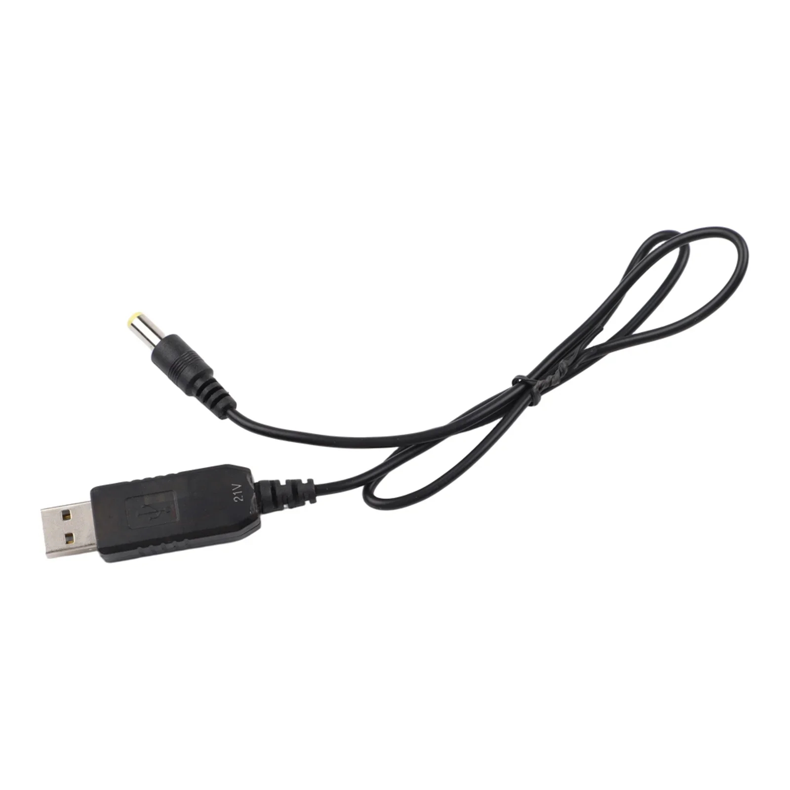 1pc 5V To 21V Boost Cable DC USB Adapter Charging Cord For 21V Battery And 5V Power Supply With Stable Output