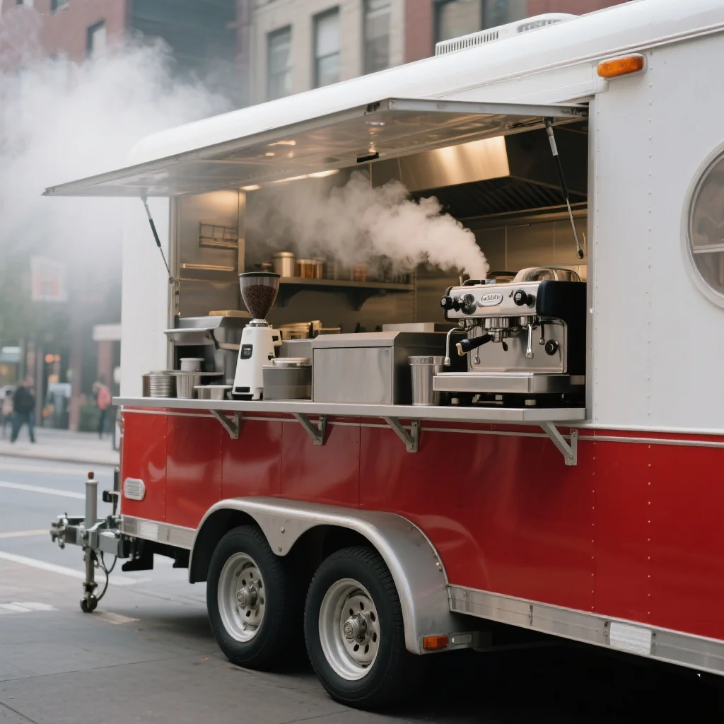 Outdoor Mobile Beer Ice Cream Coffee Carts Food Trailers Food Truck Mobile Food Catering Trailer Fully Equipped