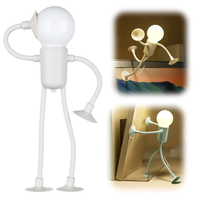 

Changeable Shape Funny Sportsman Night Light,DIY Shape Night Lights For Adults Room,For Bedroom Decorations-BAAX