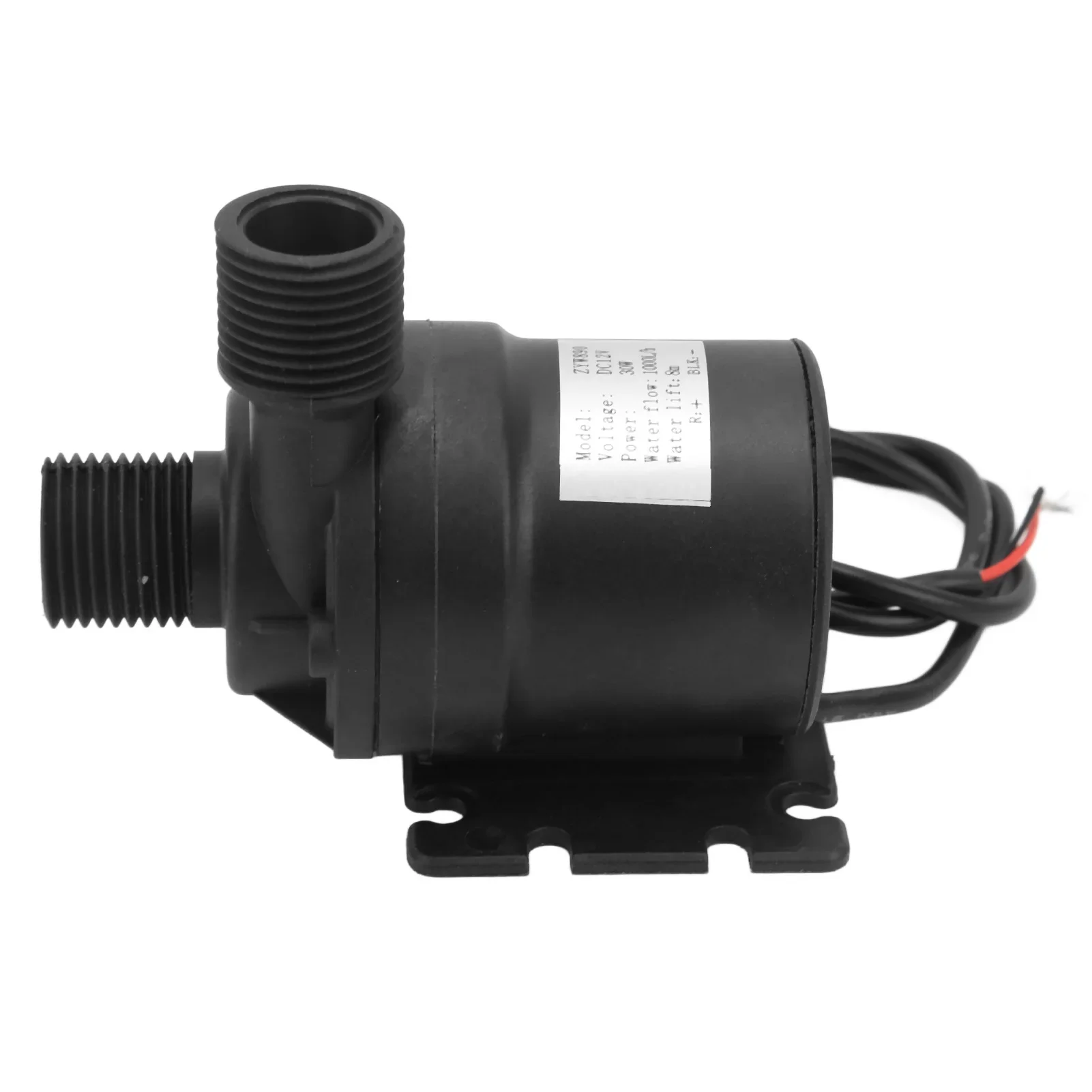 DC12V Brushless Water Pump Low Noise 30W 8m Lift Height for Home Fountain Water Circulation System