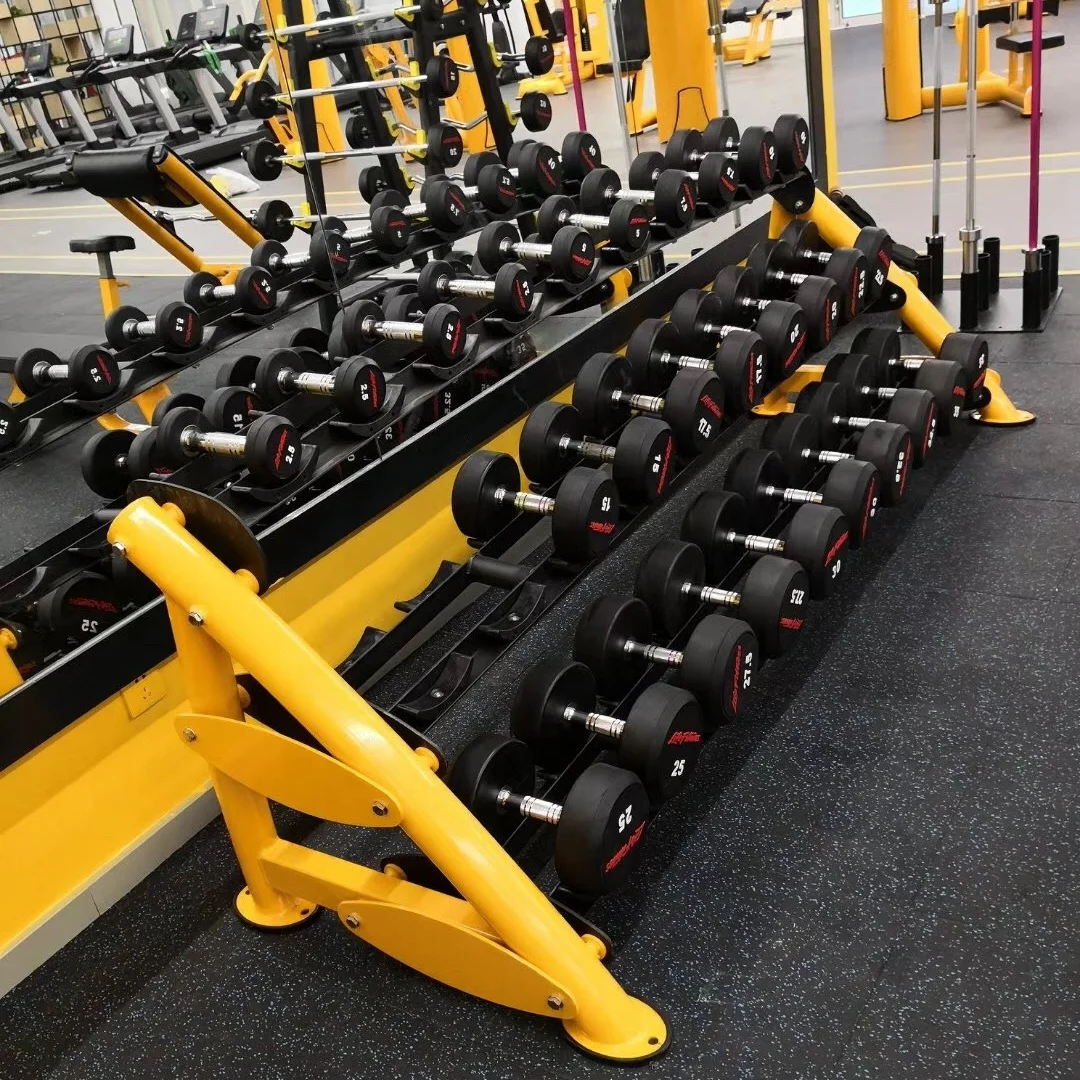 

3-х ярусная стойка для гантелей (GNS-8227)