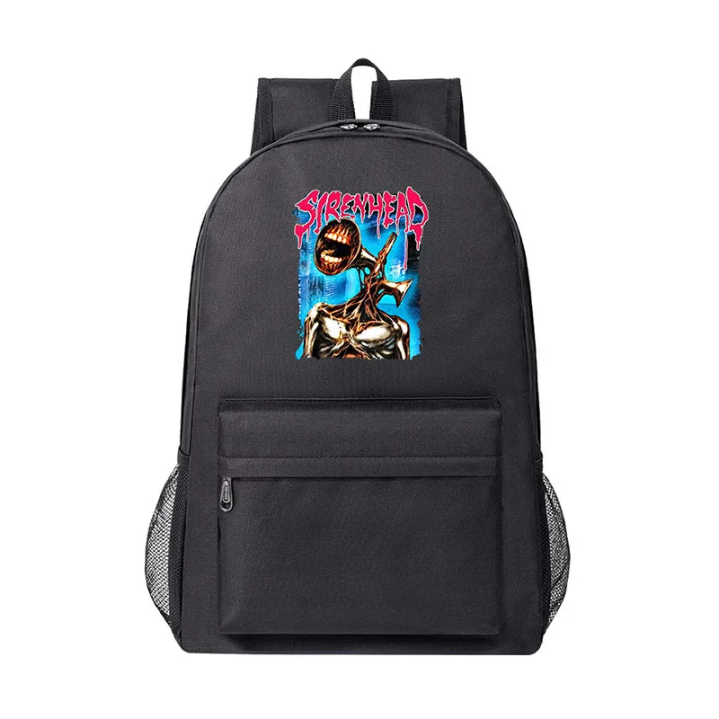 Siren head monster Print Children Backpack SchoolBag Fashion Boy Girl School Bag Students BookBag Woman Men Laptop Shoulder Bag