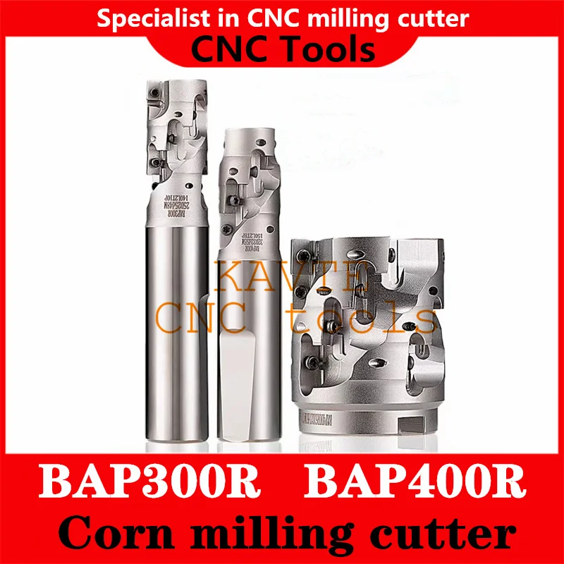 

BAP300R BAP400R High power cutting straight shank corn milling cutter APMT1135 APMT1604 carbide insert clamping milling cutting
