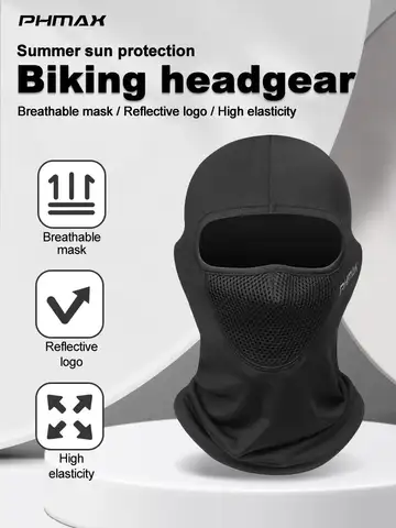 PHMAX Motorcycle Riding Mask Wind Protection And Warmth Breathable Full Face Mask Balaclava Hat Scarf Hood Moto Biker Wind Cap