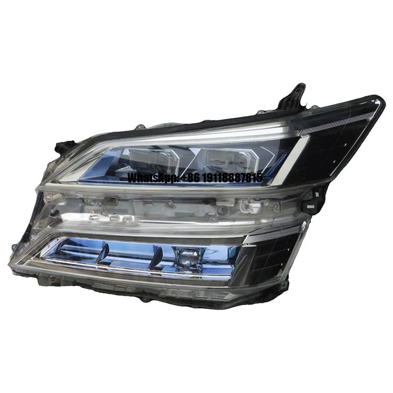 

For 2009-2022 for Toyota Alphard Vellfire High Quality LED Headlights Super Bright Triple Lens Lights 8000k Upgrade Modification