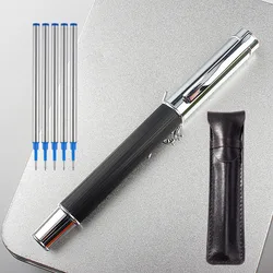 Luxo de alta qualidade metal madeira rollerball caneta esferográfica escritório negócio caneta papelaria para a escola presente personalizado canetas escrita