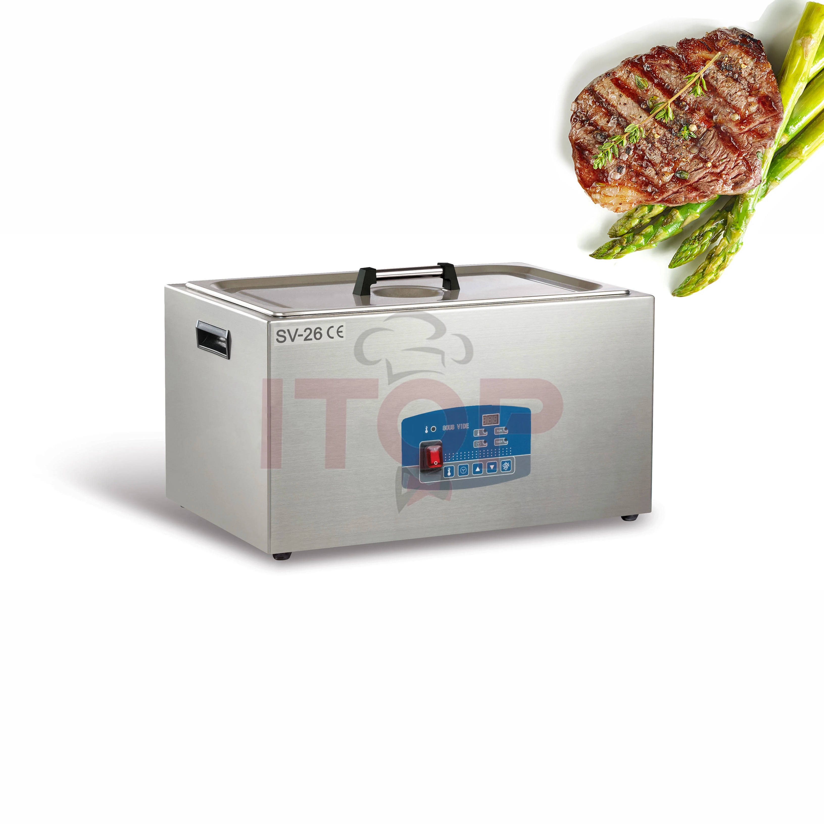 

26L Commercial Softcooker Sous Vide Water Bath Machine for Start Hotel and Precious Ingredients High-grade Soft Cooker