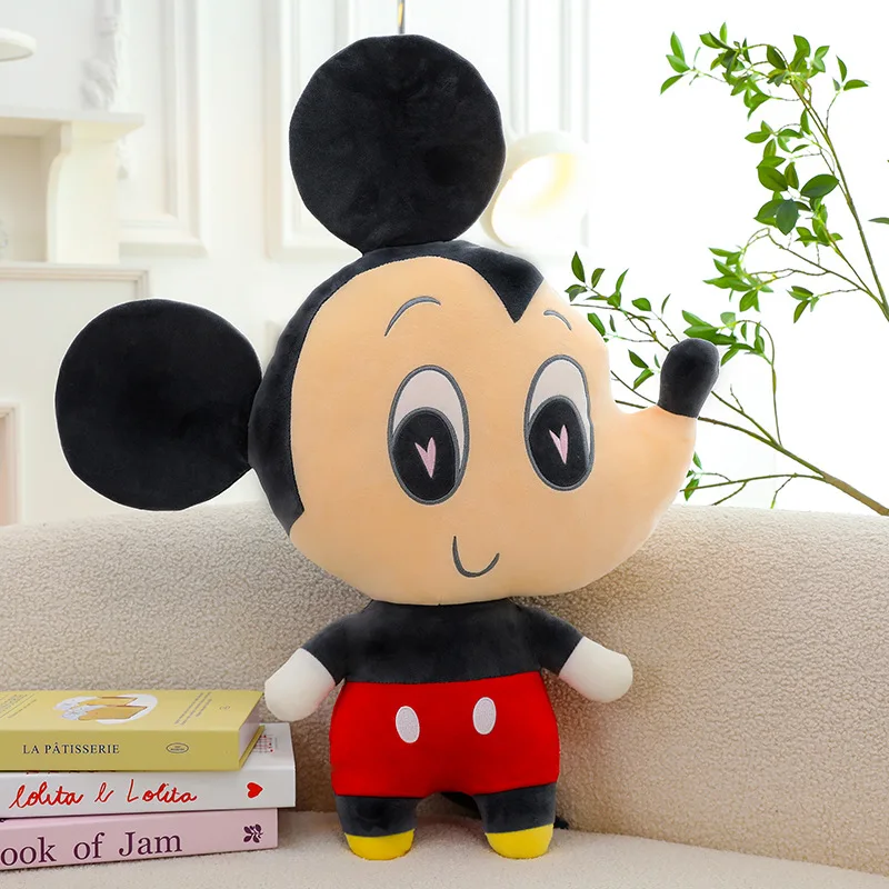 Disney-muñeco de peluche de Mickey para niños, muñeco de dibujos animados, Pato Donald, decoración de habitación, regalo de cumpleaños y Navidad