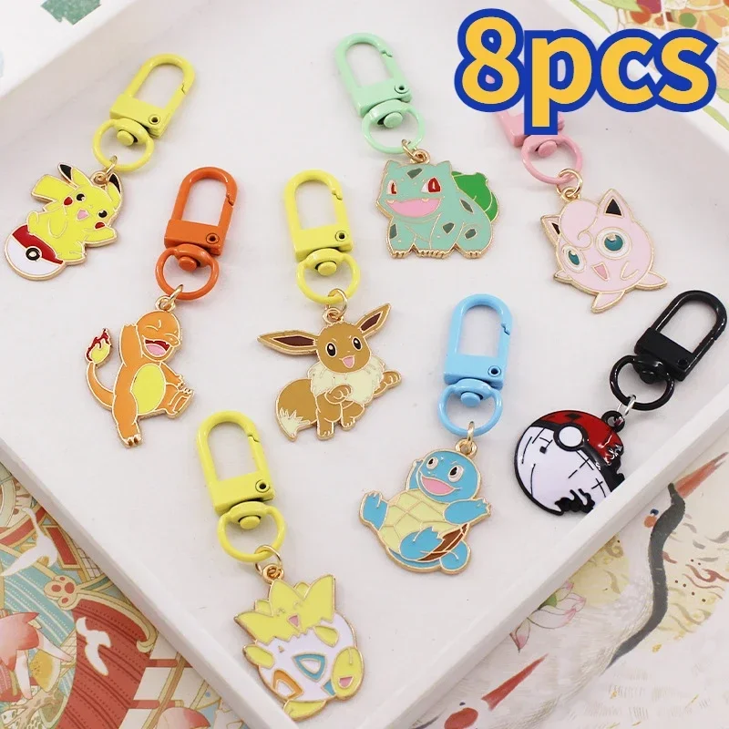 

Cartoon Keychain Anime Keda Duck Keychain Pendant Alloy Keyrings Creative Bag Car Model Ornamnet Children Birthday Gifts