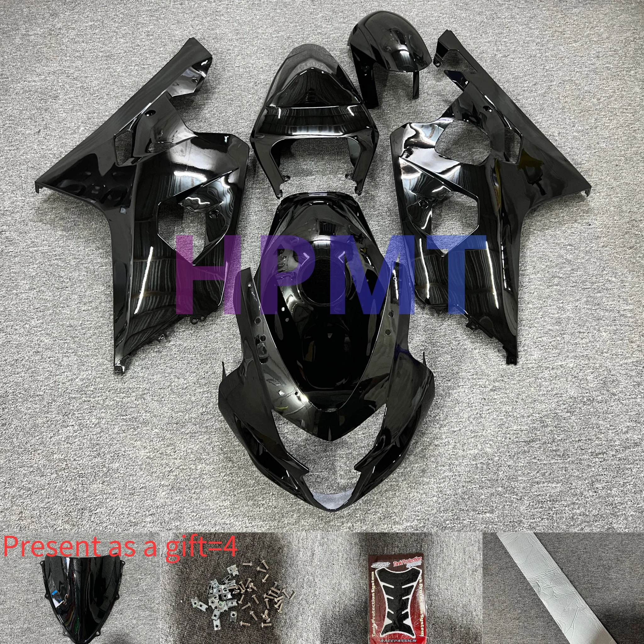 

New ABS Fairings Kit Fit For Suzuki GSX-R600 750 K4 2004-2005 GSXR600-750 2004 2005 bodywork full fairing