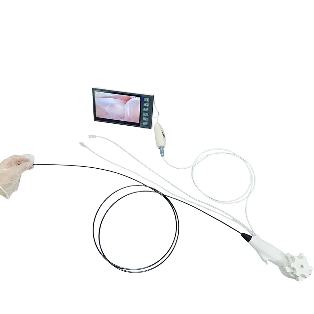 3.8mm 400X400p Ercp Scope Disposable Choledochoscope Single Use Flexible Endoscope Veterinary Medical for Phone and PC