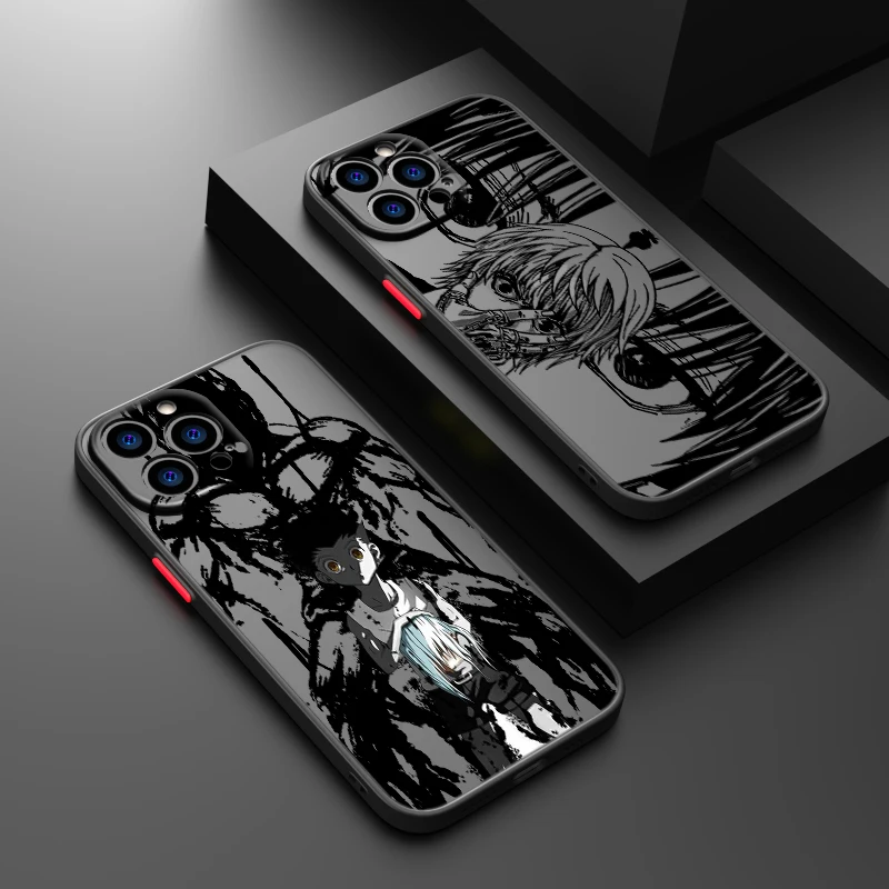 Hunter×Hunter Cute Cool For Apple iPhone 15 14 13 12 Mini 11 XS XR X 8 7 Pro Max Plus TPU Frosted Translucent Phone Case