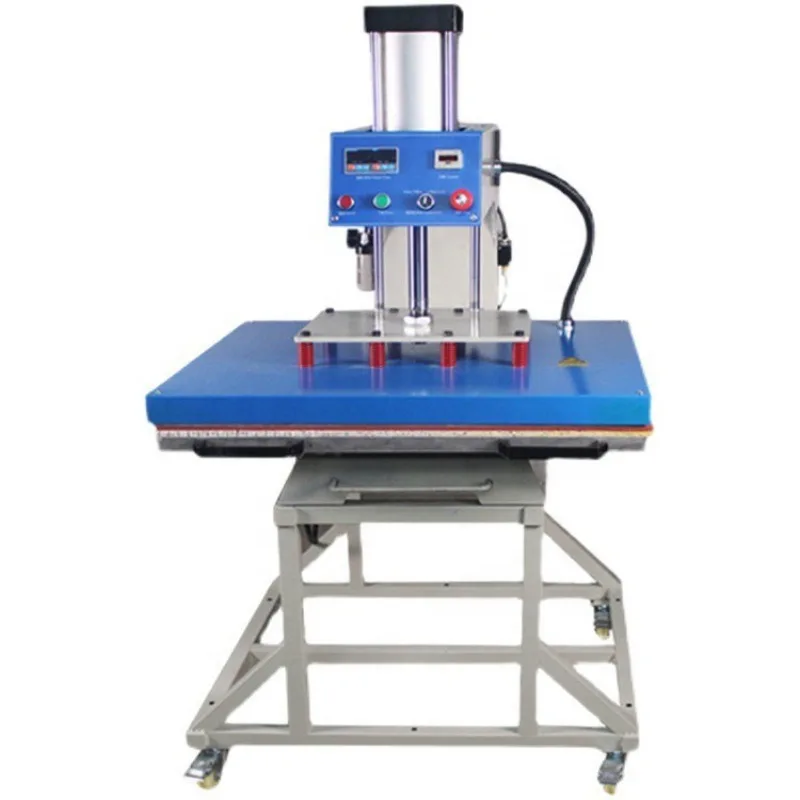 【2026】آلة الضغط الحراري الهوائية بمحطة واحدة للقمصان (50*70 سنتيمتر/60*80 فولت/70*90 سنتيمتر/80*100 سنتيمتر/100*120 سنتيمتر اختياري #1