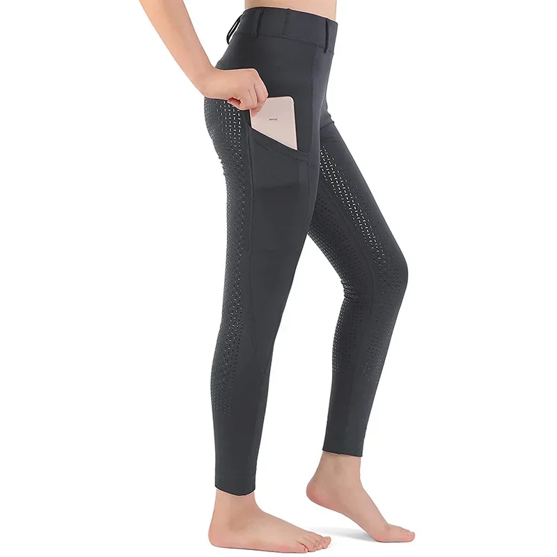 Pantalón de silicona antideslizante de goma epoxi elástica para mujer