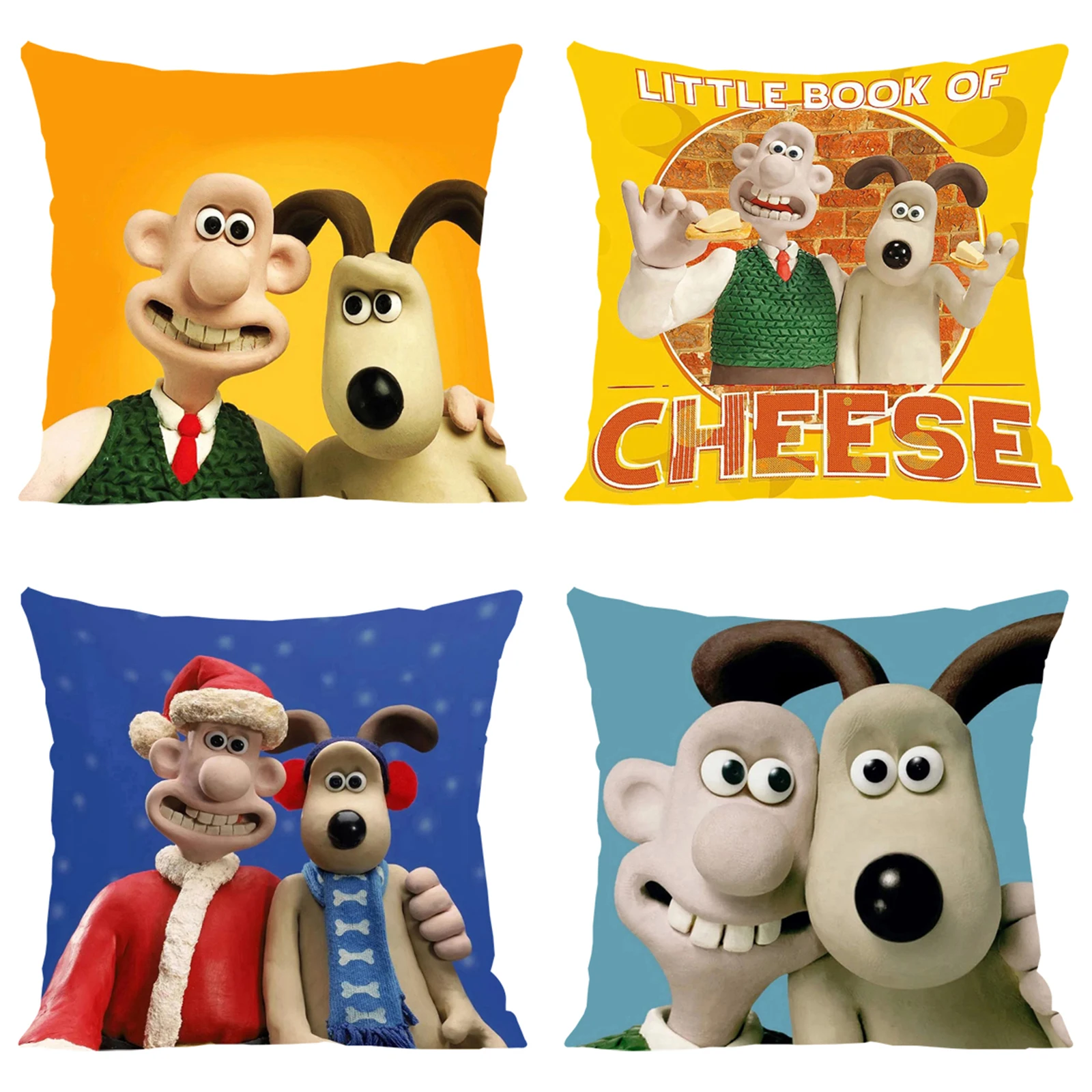 

Covers for Bed Pillows G-Gromit Pillow Cases 45x45 Cushion Cover for Living Room Cushions Home Decoration Decorative Pillowcase