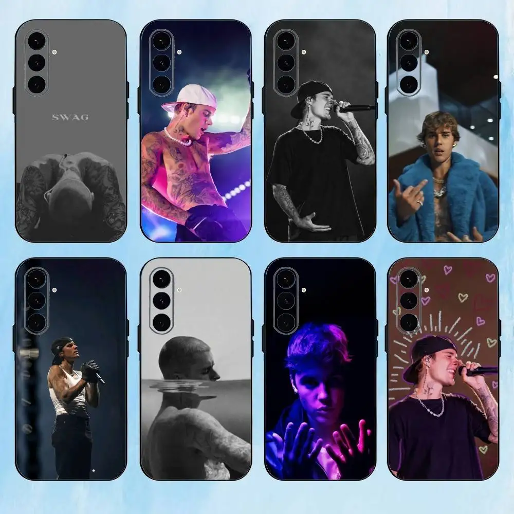 

Swag J-Justin B-Bieber-R Phone Case For Samsung Galaxy A73,A72,A71,A70,A53,A52,A51,Others Soft Black Cover