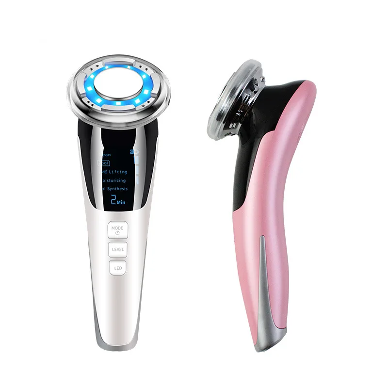 Micro-current facial beauty instrument lifting and firming household introducer