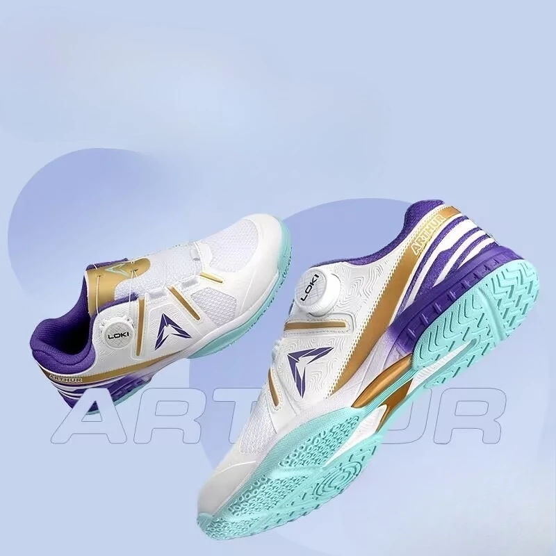 Professional Badminton Shoes Mesh Breathable Tennis Shoes Comfortable Indoor Court Shoes Super Light Table Tennis Shoe Men Women