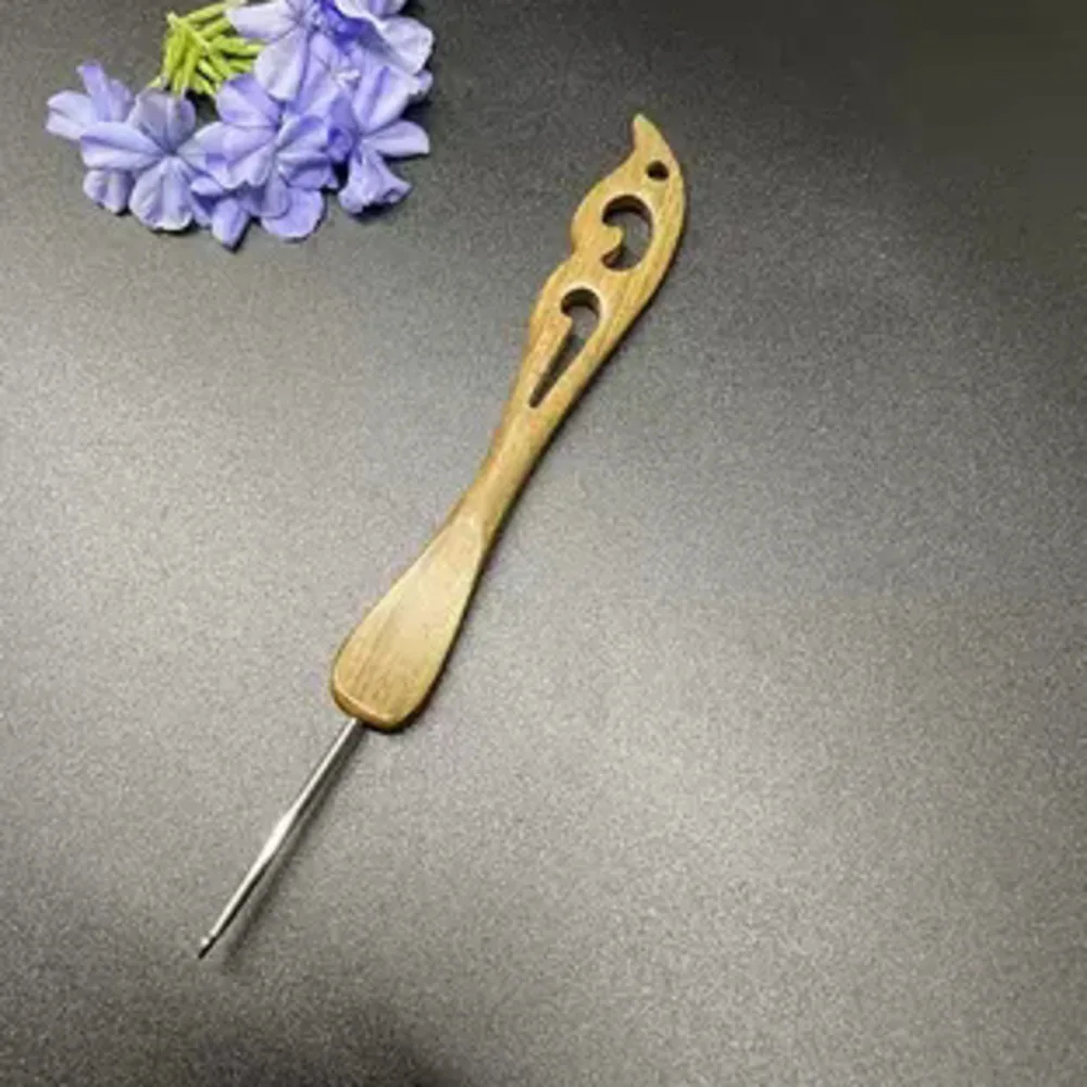 

Зеленый сандал, ажурный крючок для вязания крючком из нержавеющей стали, голова для вязания крючком, сделай сам, игла, плетение куклы, свитер, шарф