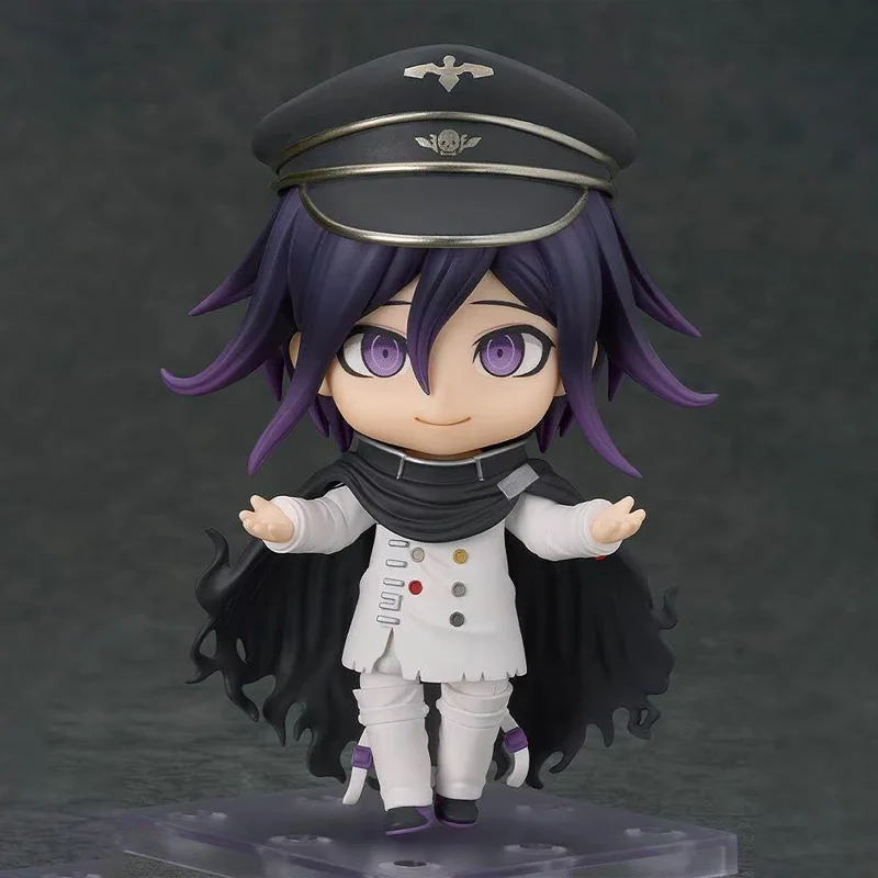 Anime Danganronpa Kokichi Oma PVC Actionfiguren Nendoroid # 2802 Q-Version Modell Desktop-Ornament Sammlerstück Statue Spielzeug Geschenke