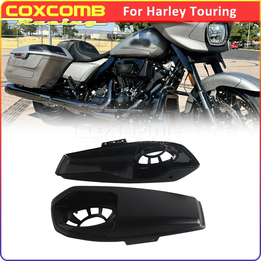 

Motorcycle Trunk Saddlebag Lid Cover Shield For Harley Touring Road Glide FLTRX FLTRXSE ST FLTRXSTSE Street Glide 2023 2024 2025