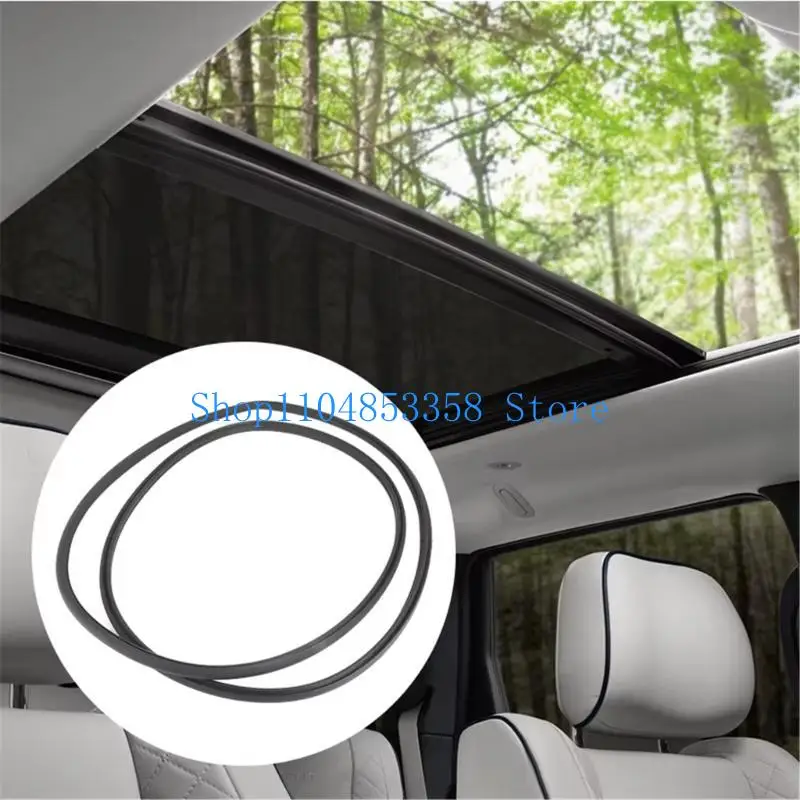 

652F Automotive Sunroof Weather Sealing Strips Wind Noise Reduction Easy Installation 05183172AC 5183172AA 5183172AB AP372047