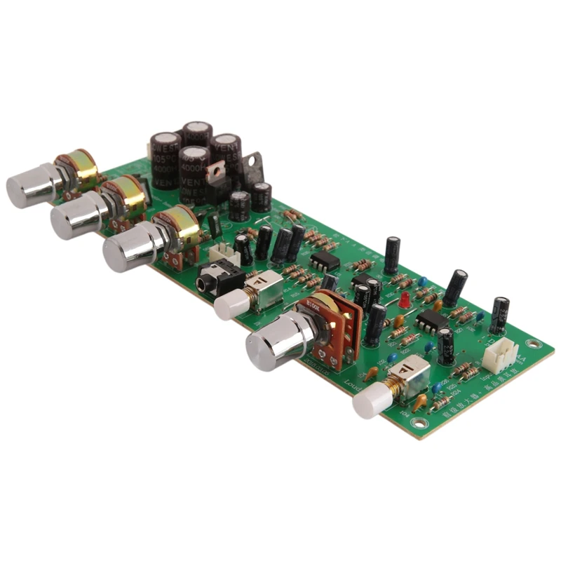 Dual AC Dual 12V DX338A Series Front Tuning Board Power Amplifier Front Board Preamp Amplifier Tone Board Audio Tuning Board