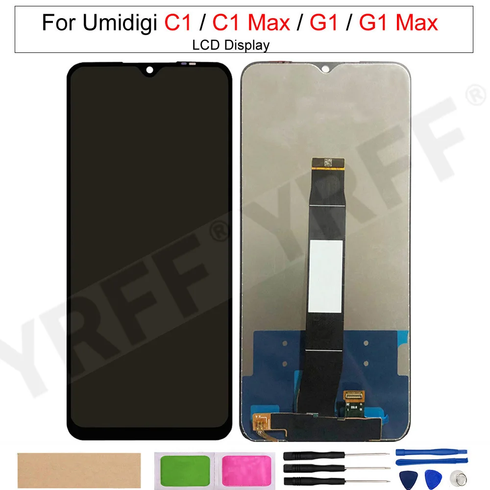 

ЖК-экран для Umidigi C1 Max / G1 Max, экран с дигитайзером в сборе, замена для ремонта телефона