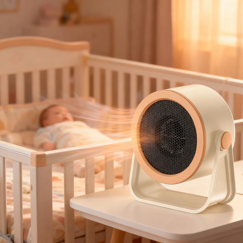 Small Portable Mini Heater Fast Heating 3 Heating Modes Multiple Protections Compact for Indoor Use Energy Efficient
