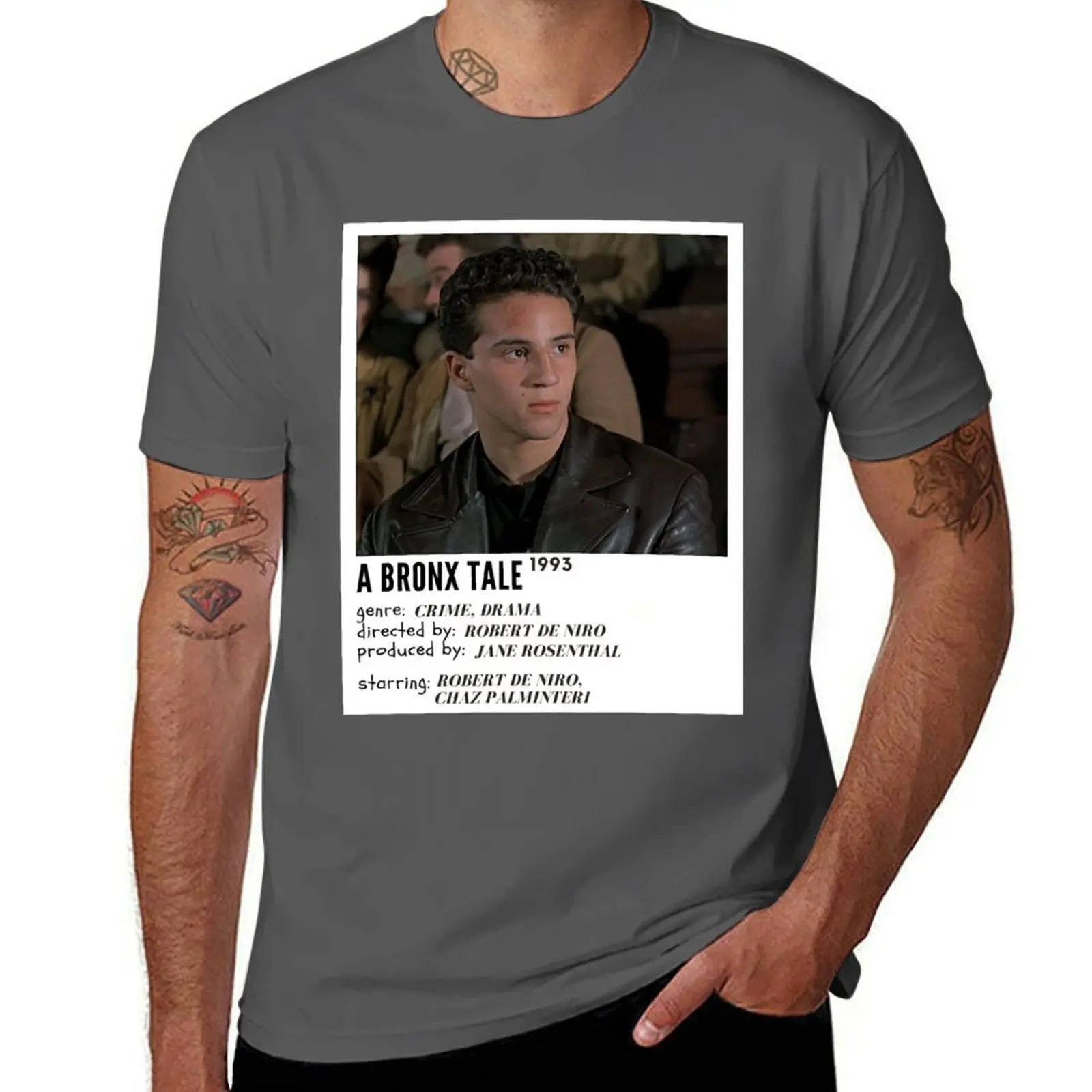 

Mens My Favorite De Niro A Bronx Tale Cute Photographic T-Shirt man t shirt cotton man t shirt graphic T-Shirt