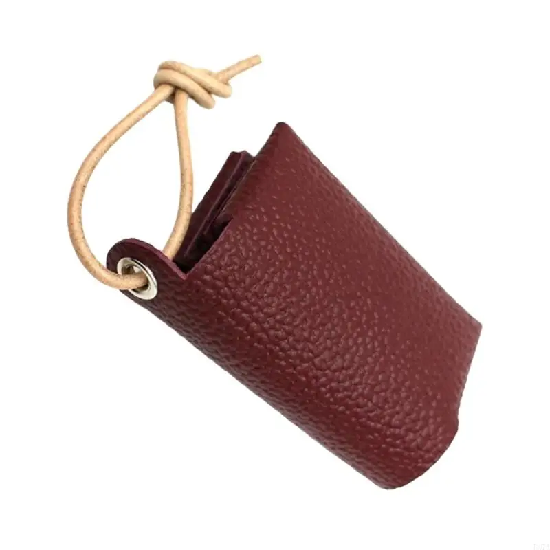 Держатель карманной ткани для кошелька кожаной кожаный аксессуар для бречу
