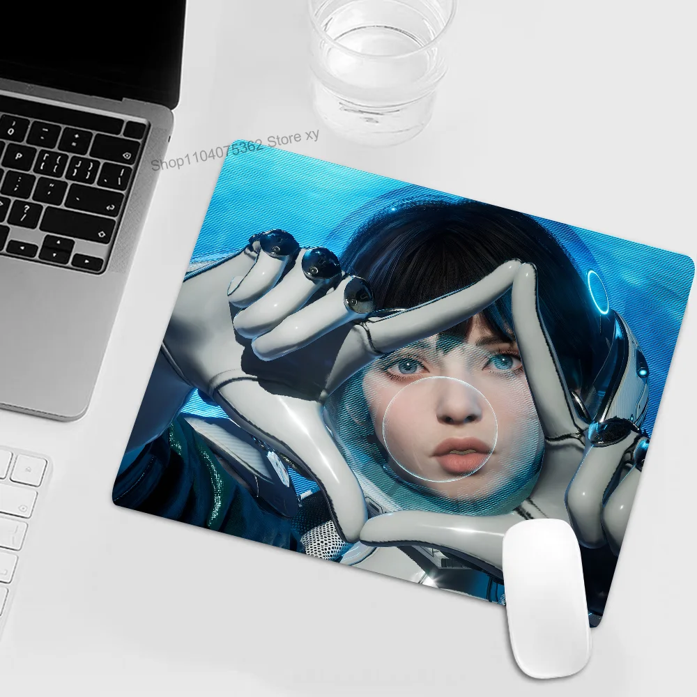 The First Descendant Mousepad Small LockEdge Mouse Pad For Gamers Computer Desk Pad Rectangular Anti-slip Rubber