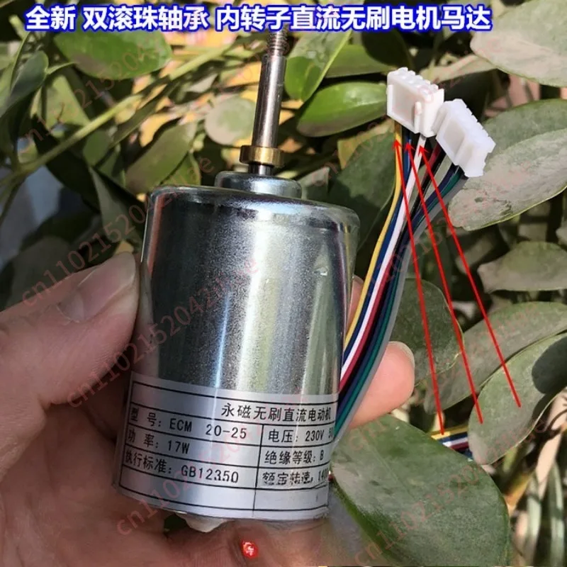 220V double bearing inner rotor DC high voltage brushless motor motor