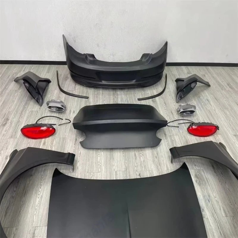 Screw-On Universal Fitment Bumper Body Kit Cars-Facial Enhancement 2024
