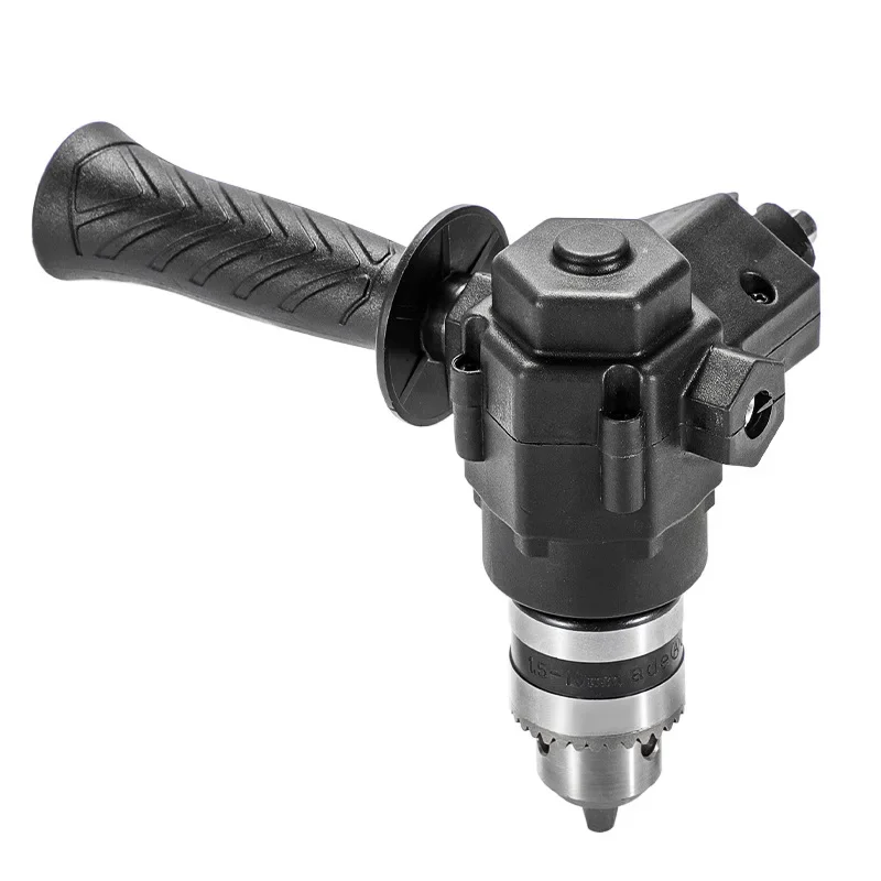 Industrial grade short multi-angle hand drill corner device  multi-function chuck right angle electric drill corner device