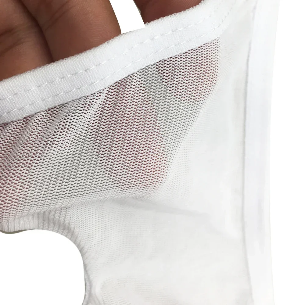 Tangas transparentes para hombre, ropa interior de cintura baja con espalda en T, lencería erótica Sexy, bragas de orificio para el pene,