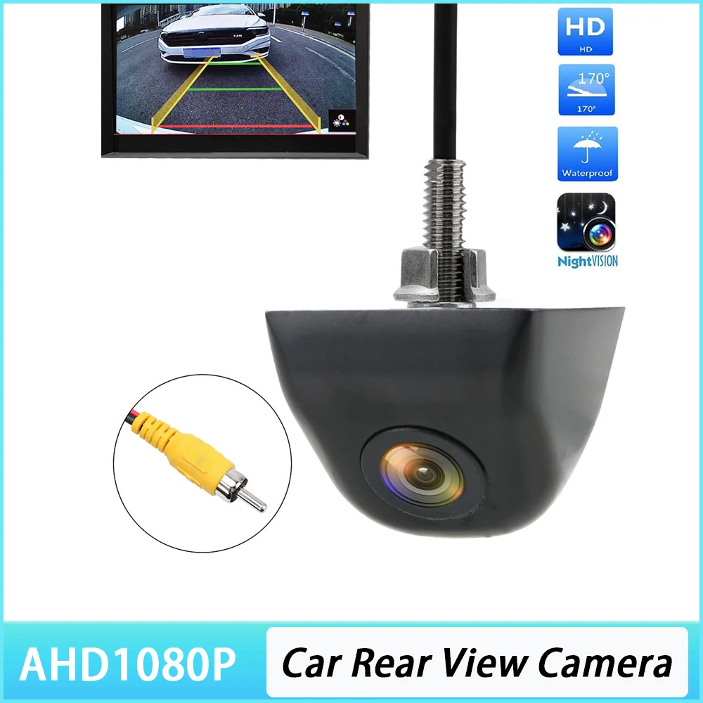 

170 Degree Wide Angle Car Universal Reverse Rear View Camera Color Image Video Night Vision Auto Backup Waterproof Camera 12V
