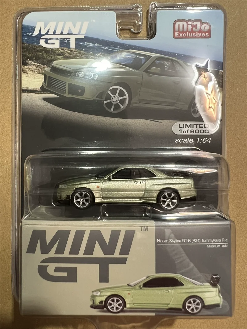 

Модель TSM, миниатюрная модель 1/64 Nissan Skyline GT-R (R34), модель автомобиля из сплава под давлением