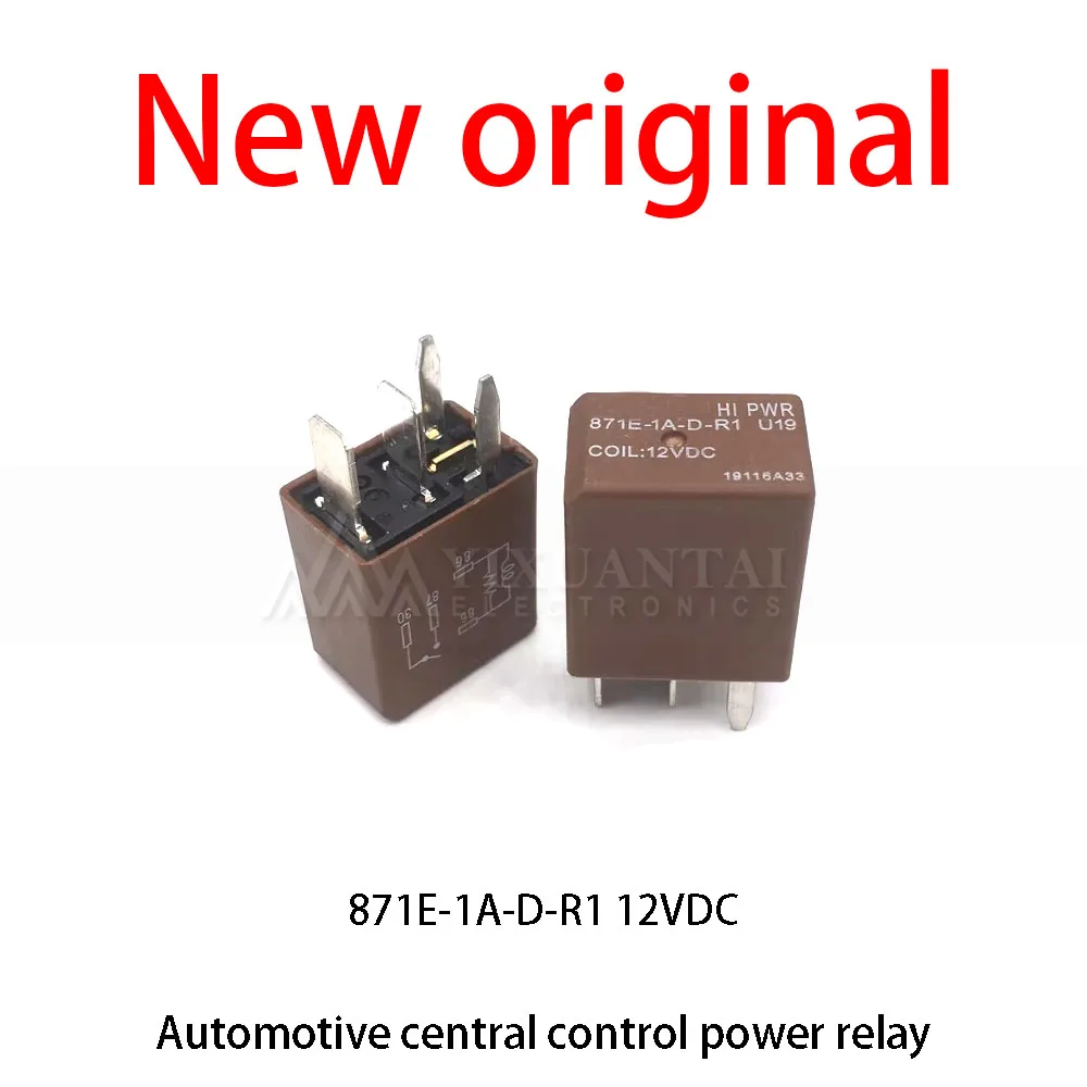 10 Pcs/Lot New Original 871E-1A-D-R1 12VDC Automotive Central Control Power Relay