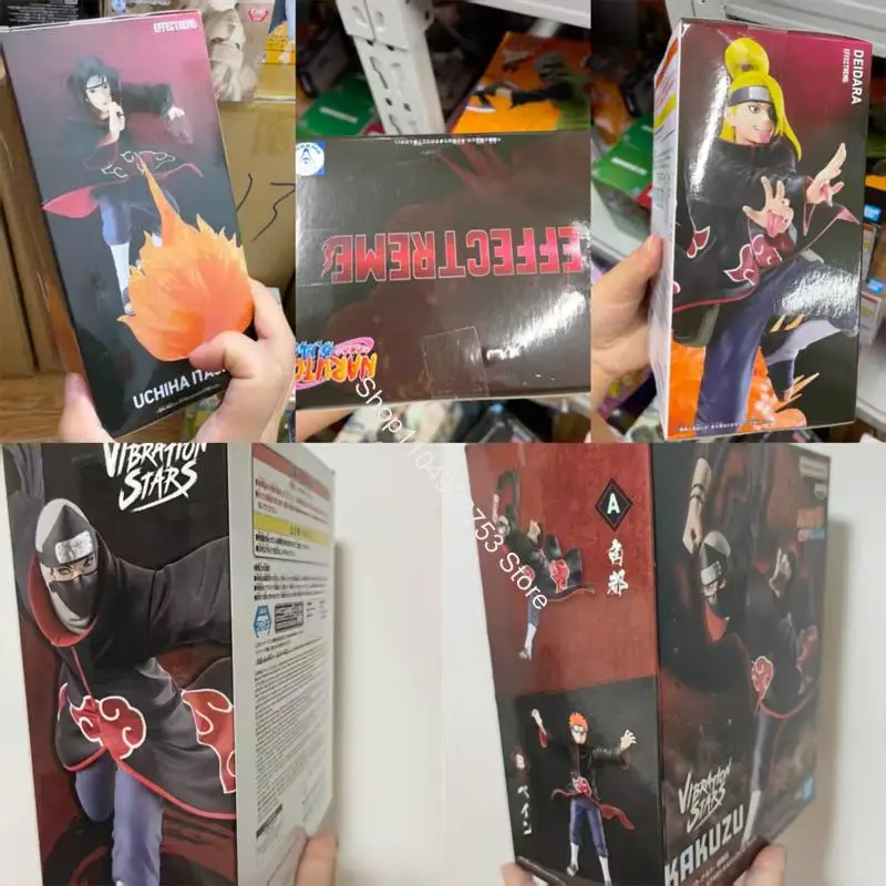 

BANDAI NAMCO BANPRESTO NARUTO Kakuzu Pain Deidara Uchiha Itachi hidan Vibration Stars Figure Model Festival Toy in stock Genuine