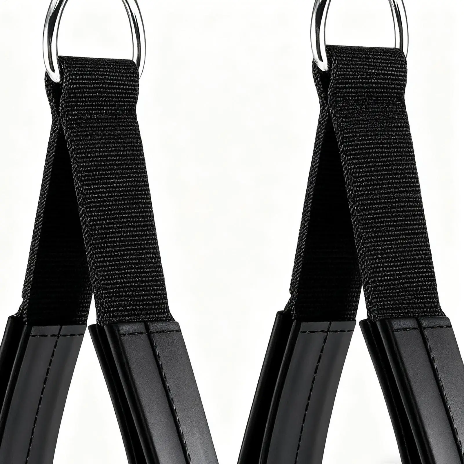 

Pilates Straps For Reformer Double Loop D-Ring Anti-Slip Padded Fitness Bands Pilates Straps For Enthusiasts Athletes Women