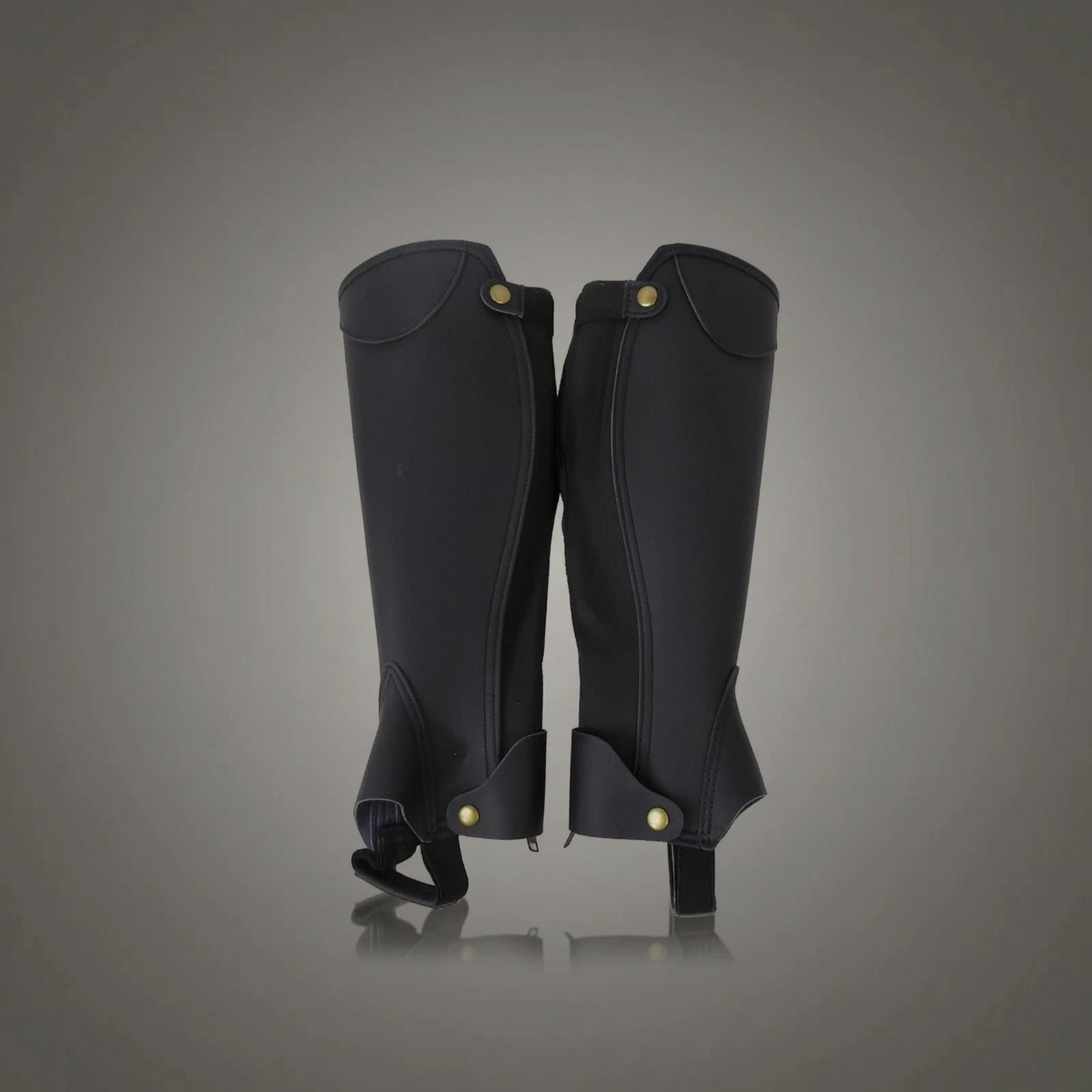 Half Chaps Microfiber Riding Gaiters Legwear Adjustable Gear Stay up for Riders, Equestrian Training
