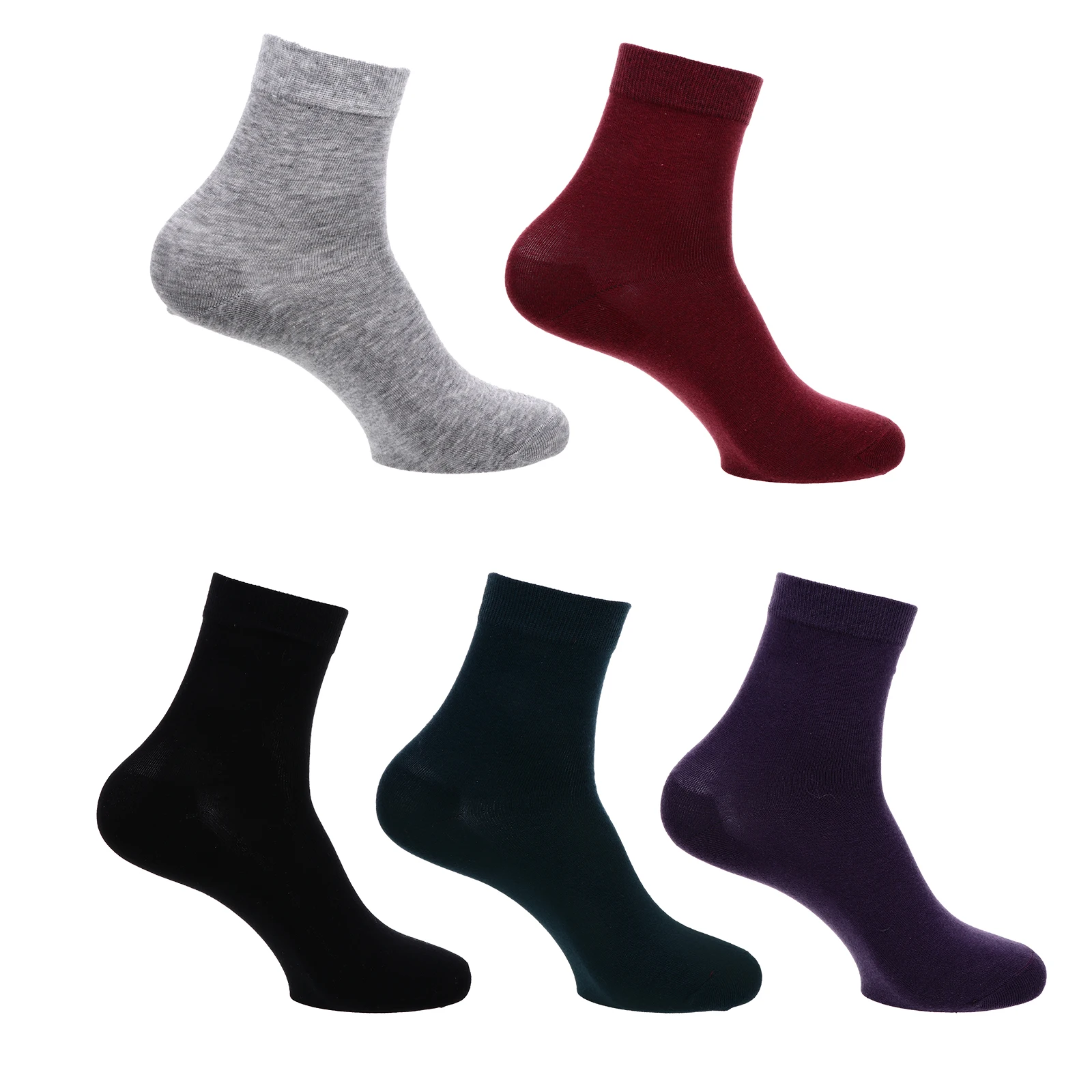

5 Pairs Anti-cracking Socks Women Pure Cotton Nonslip Moisturizing Silicone Foot Care Tools Reusable Washable Long Lasting